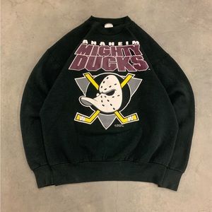 1993 mighty ducks crew neck